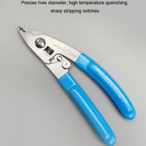 Tri-hole Stainless Steel Fiber Optic Stripper